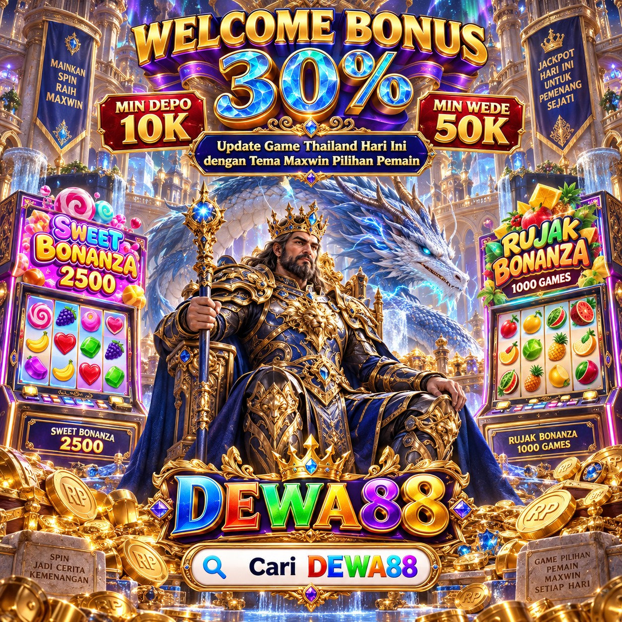 DEWA88 X 91 Dewa Berkah: Main Slot dan Toto Online dengan Akses yang Gampang